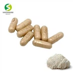 Private Label OEM Lions Mane 30 percent Polysaccharides Lions Mane Capsules